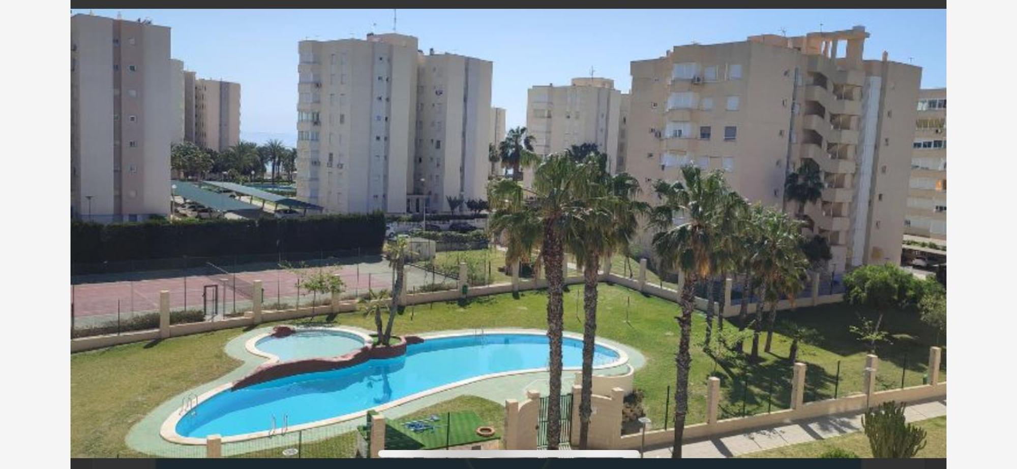 Apartamento Segunda Linea De Playa Con Piscina El Alted Exterior photo