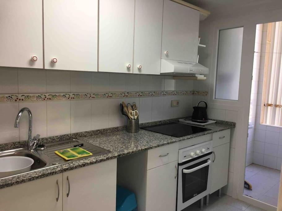 Apartamento Segunda Linea De Playa Con Piscina El Alted Exterior photo